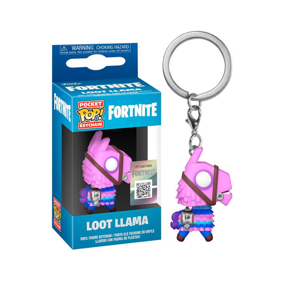 Fortnite - Loot Lama Keychain - Metallic Purple