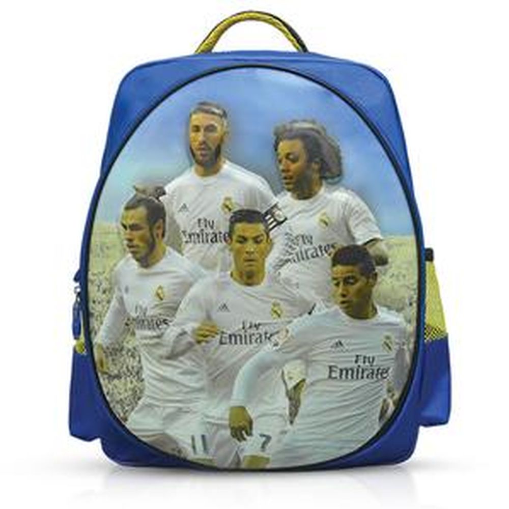 MOCHILA – REAL MADRID BACKPACK – RAISED PLAYERS - XtremePlay Perú