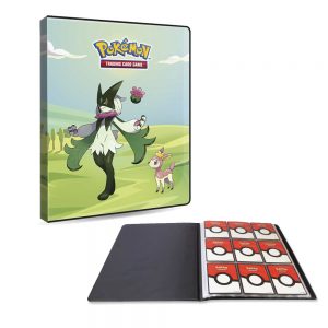 PORTAFOLIO 9 BOLSILLOS 5 HOJAS PARA CARTAS POKEMON - MORNING MEADOW
