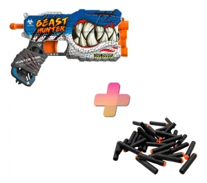 Pistola Lanza Dardos 12 Dardos Beast Hunter + Dardos de regalo